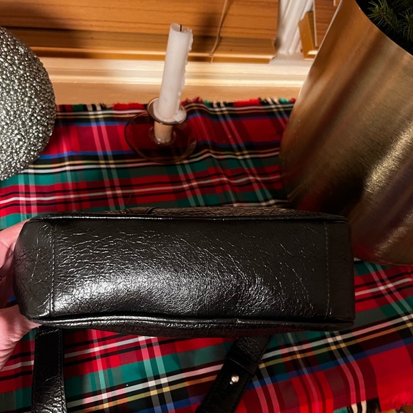 Golden Goose Women's Star Bag in glossy black leather with tone-on-tone star - Picture 12 of 16